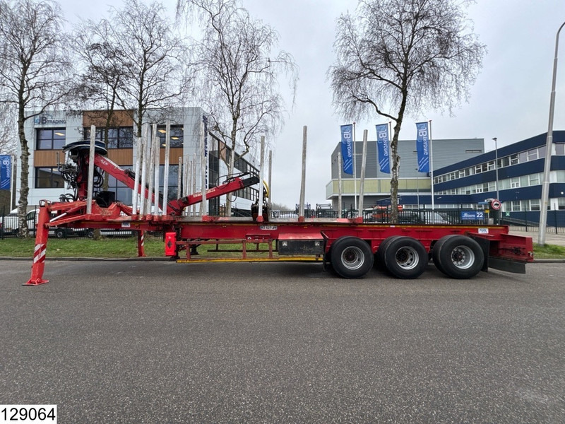 Trax Chassis Timber transport, Kesla 2014 - Rönkszállító félpótkocsi: 2 kép. Trax Chassis Timber transport, Kesla 2014 - Rönkszállító félpótkocsi: 2 kép.