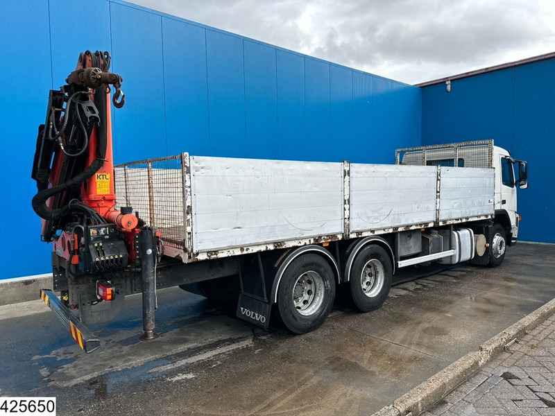 Volvo FM 300 6 X 2, Manual, Steel suspension, Palfinger - Platós teherautó, Darus autó: 2 kép. Volvo FM 300 6 X 2, Manual, Steel suspension, Palfinger - Platós teherautó, Darus autó: 2 kép.