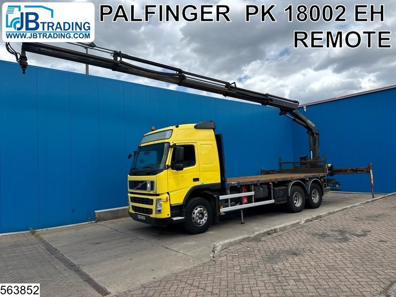 Volvo FM 420 6x2, EURO 5, Palfinger, Remote, Retarder - Platós teherautó, Darus autó: 1 kép. Volvo FM 420 6x2, EURO 5, Palfinger, Remote, Retarder - Platós teherautó, Darus autó: 1 kép.