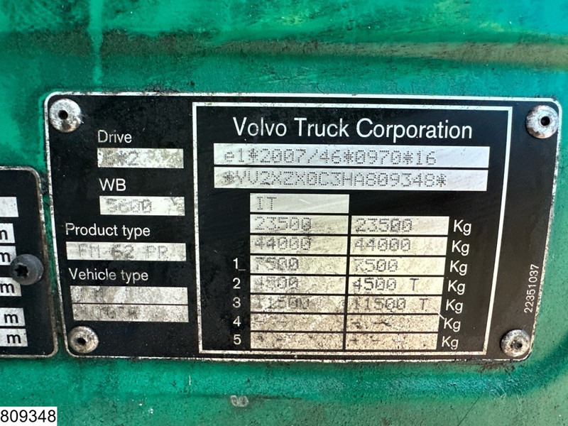 Autószállító teherautó Volvo FM 450 EURO 6, Retarder, Standairco: 7 kép.