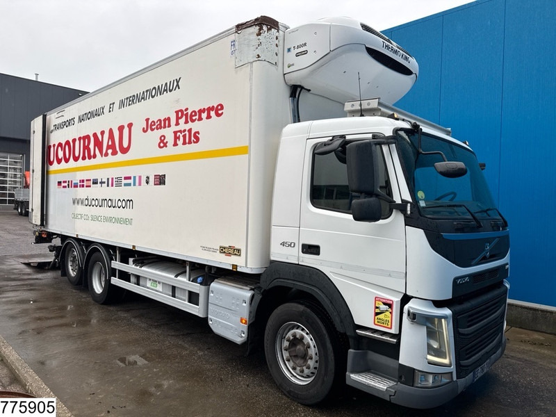 Volvo FM 450 EURO 6, Thermoking, 2 Cooling units, Dhollandia - Hűtős teherautó: 3 kép. Volvo FM 450 EURO 6, Thermoking, 2 Cooling units, Dhollandia - Hűtős teherautó: 3 kép.