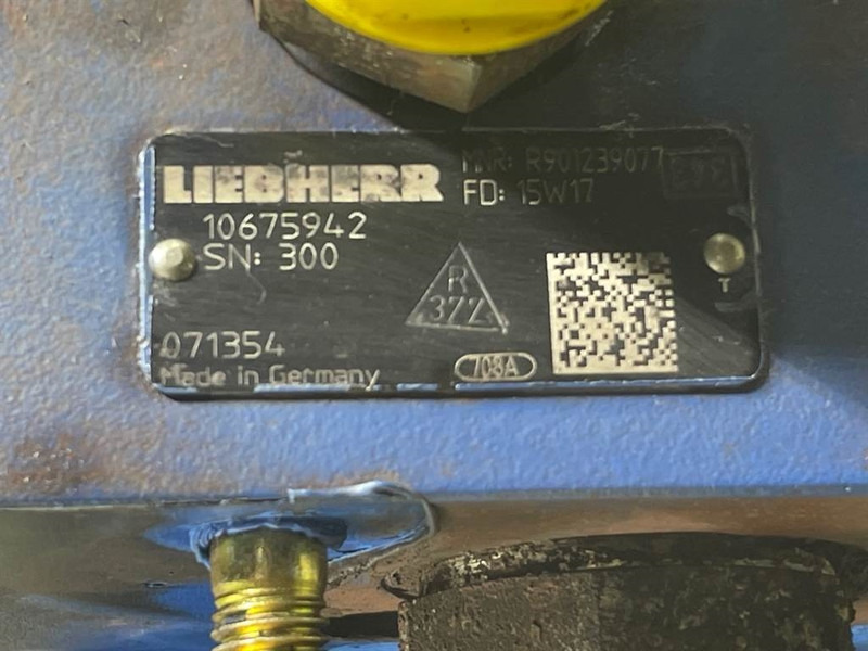 Hidraulika - Építőipari gépek Liebherr L524-Liebherr 10675942-Valve/Ventile/Ventiel: 7 kép.