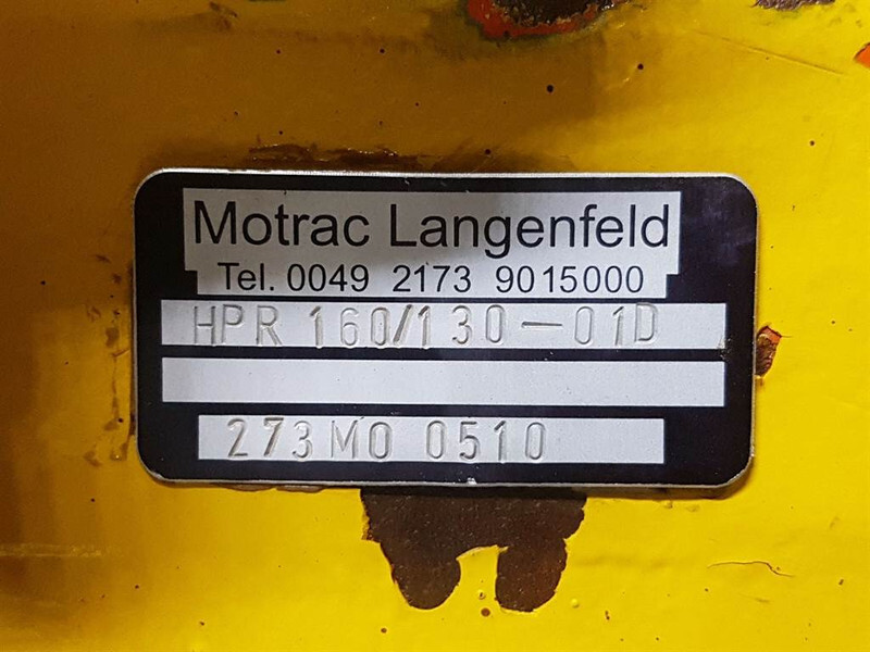 Hidraulika - Építőipari gépek Linde HPR160/130-01D - Load sensing pump: 7 kép.