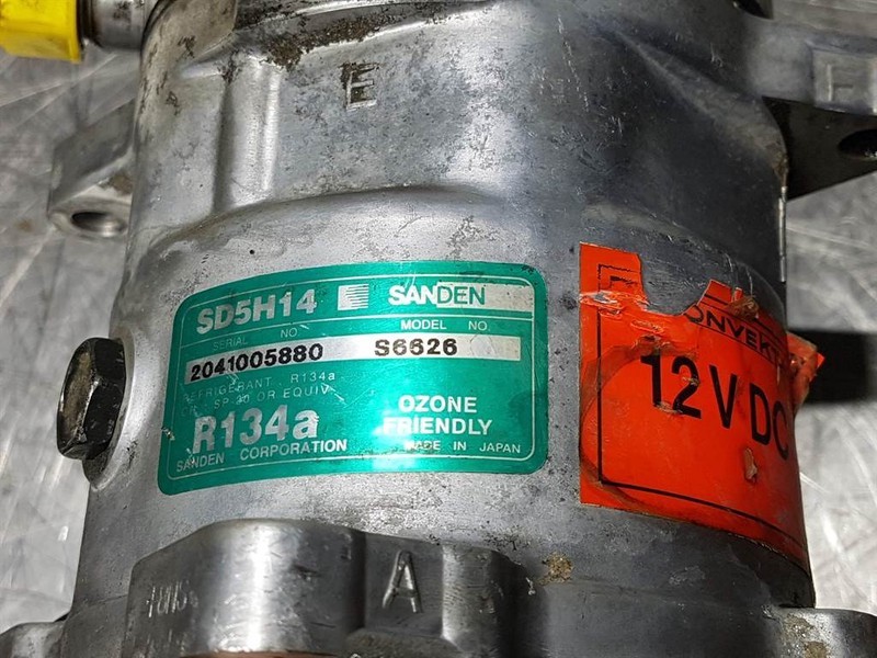 SANDEN SD5H14-S6626-Compressor/Kompressor/Aircopom - Klímakompresszor - Építőipari gépek: 4 kép. SANDEN SD5H14-S6626-Compressor/Kompressor/Aircopom - Klímakompresszor - Építőipari gépek: 4 kép.