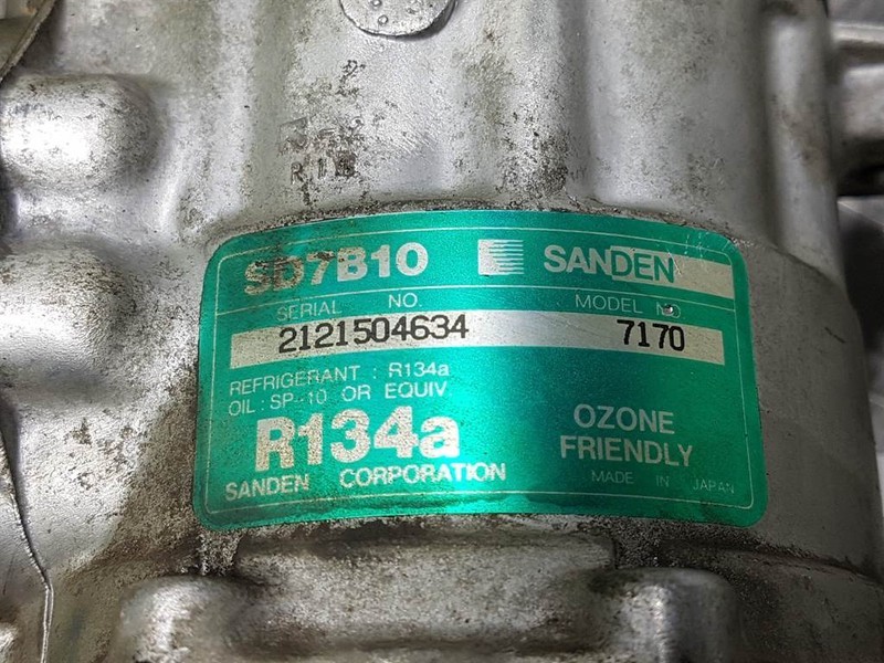 SANDEN SD7B10-7170-Compressor/Kompressor/Aircopomp - Klímakompresszor - Építőipari gépek: 4 kép. SANDEN SD7B10-7170-Compressor/Kompressor/Aircopomp - Klímakompresszor - Építőipari gépek: 4 kép.