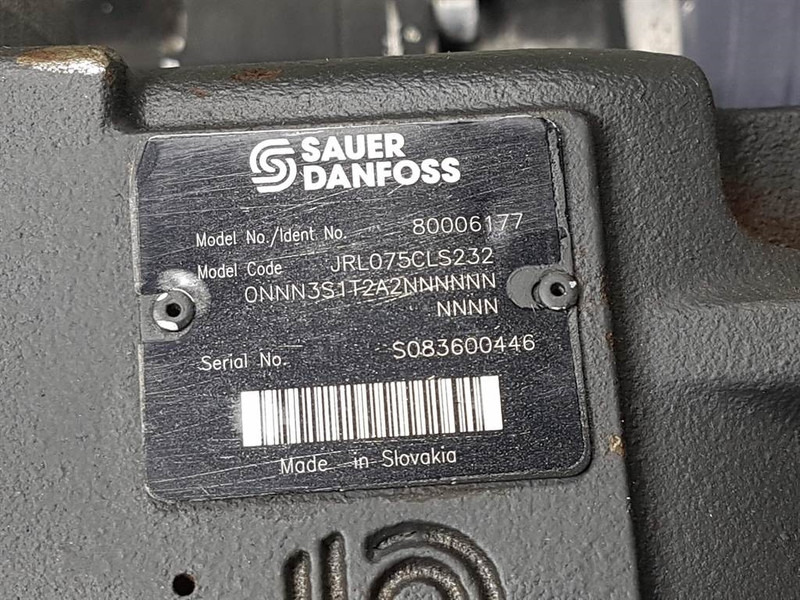 Sauer Danfoss JRL075CLS2320 -Vögele-80006177- Load sensing pump - Hidraulika: 3 kép. Sauer Danfoss JRL075CLS2320 -Vögele-80006177- Load sensing pump - Hidraulika: 3 kép.