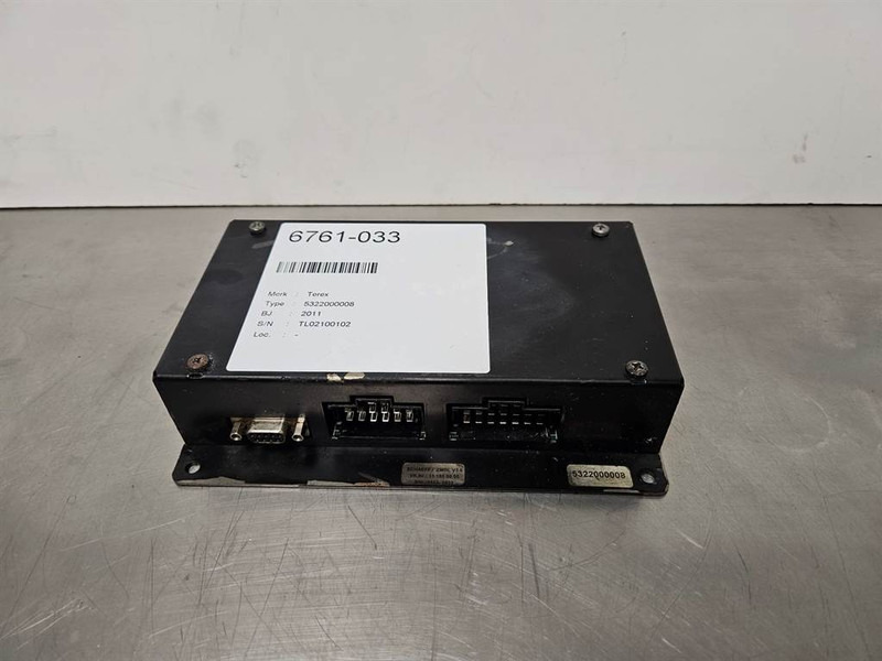 Terex TL210-5322000008-Control box/Steuermodul - Elektromos rendszer - Építőipari gépek: 1 kép. Terex TL210-5322000008-Control box/Steuermodul - Elektromos rendszer - Építőipari gépek: 1 kép.