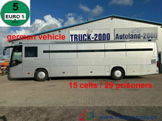 Mercedes-Benz Setra prison transporter 15 cells - 29 prisoners - Busz: 1 kép. Mercedes-Benz Setra prison transporter 15 cells - 29 prisoners - Busz: 1 kép.