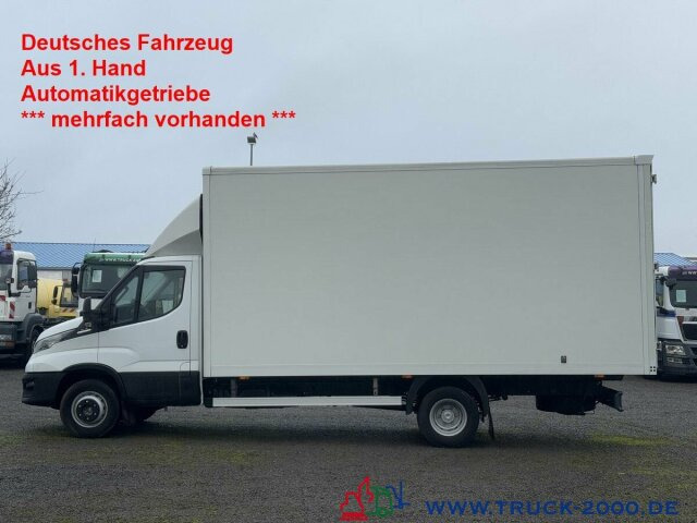 Iveco Daily 72C180 HiMatic Autom. Koffer 3.5t Nutzlast - Dobozos kisteherautó: 1 kép. Iveco Daily 72C180 HiMatic Autom. Koffer 3.5t Nutzlast - Dobozos kisteherautó: 1 kép.