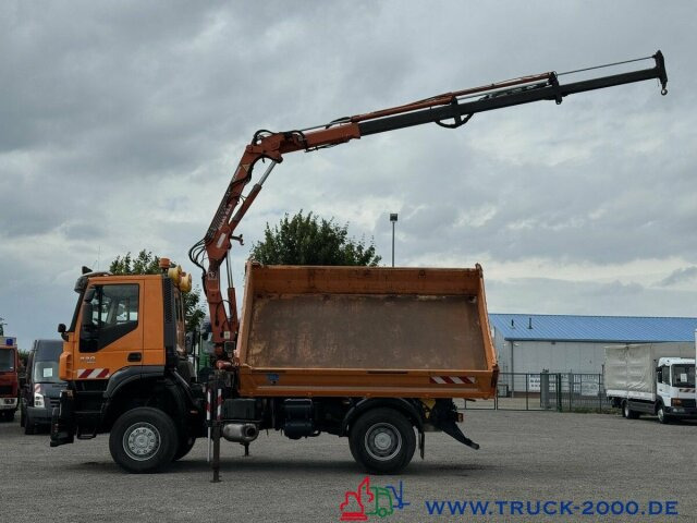 Iveco Stralis AD190T33 4x4 Winterdienst Atlas Kran - Billenőplatós teherautó, Darus autó: 5 kép. Iveco Stralis AD190T33 4x4 Winterdienst Atlas Kran - Billenőplatós teherautó, Darus autó: 5 kép.