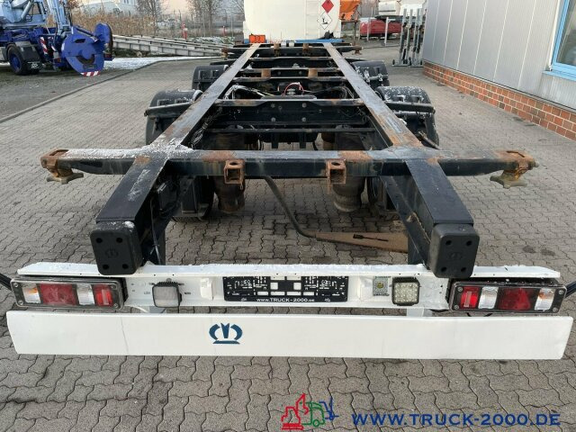 Krone ZZ18 XF0 eLE10 Box Carrier - Luft - BPW Achsen - Pótkocsi cserefelépítményes: 4 kép. Krone ZZ18 XF0 eLE10 Box Carrier - Luft - BPW Achsen - Pótkocsi cserefelépítményes: 4 kép.