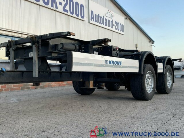Krone ZZ18 XF0 eLE10 Box Carrier - Luft - BPW Achsen - Pótkocsi cserefelépítményes: 5 kép. Krone ZZ18 XF0 eLE10 Box Carrier - Luft - BPW Achsen - Pótkocsi cserefelépítményes: 5 kép.