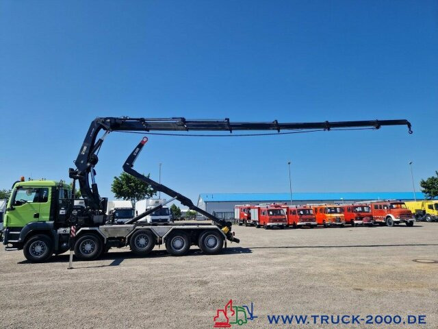 MAN 41.480 10x4 Kran Hiab XS322-19m Höhe-10T/2.9m - Horgos rakodó teherautó, Darus autó: 4 kép. MAN 41.480 10x4 Kran Hiab XS322-19m Höhe-10T/2.9m - Horgos rakodó teherautó, Darus autó: 4 kép.
