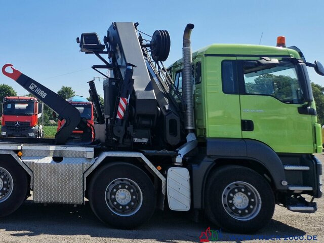 Interior photo 2: Horgos rakodó teherautó, Darus autó MAN 41.480 10x4 Kran Hiab XS322-19m Höhe-10T/2.9m