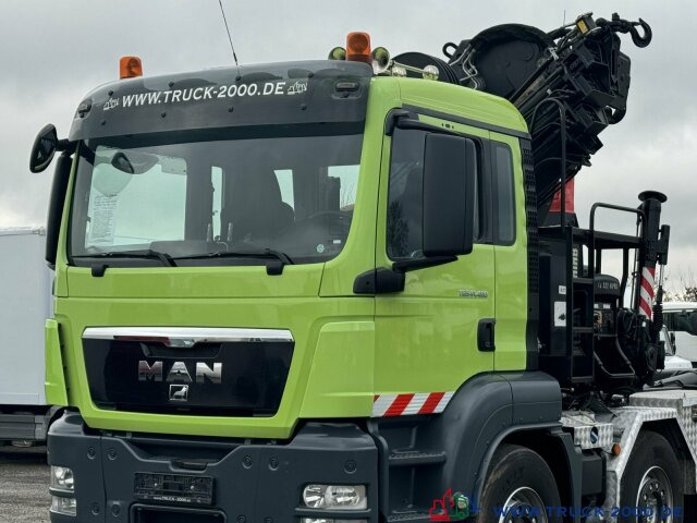 Horgos rakodó teherautó, Darus autó MAN 41.480 10x4 Kran Hiab XS322-19m Höhe-10T/2.9m: 10 kép.