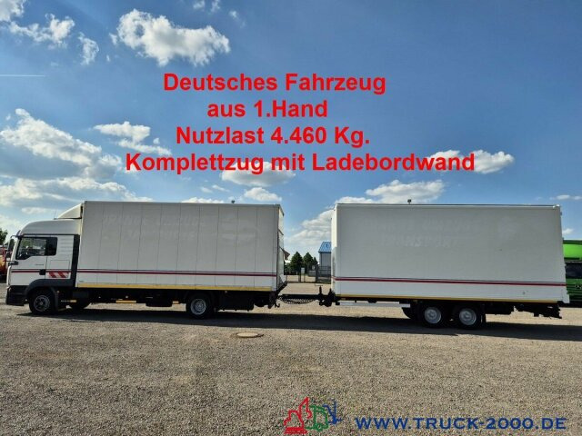 MAN TGL 8.210 Möbel Komplettzug Klima 4,5t. Nutzlast - Dobozos felépítményű teherautó: 1 kép. MAN TGL 8.210 Möbel Komplettzug Klima 4,5t. Nutzlast - Dobozos felépítményű teherautó: 1 kép.