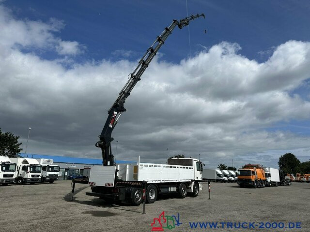 Mercedes-Benz Actros 3244 Hiab 377 FlyJib+ Winde Hakenhöhe 30m - Platós teherautó, Darus autó: 4 kép. Mercedes-Benz Actros 3244 Hiab 377 FlyJib+ Winde Hakenhöhe 30m - Platós teherautó, Darus autó: 4 kép.