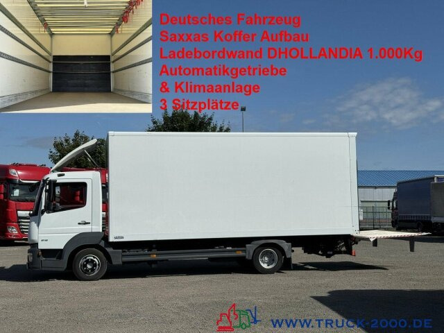 Mercedes-Benz Atego 818 Koffer LBW DHOLLANDIA 1.000kg 3 Sitze - Dobozos kisteherautó: 1 kép. Mercedes-Benz Atego 818 Koffer LBW DHOLLANDIA 1.000kg 3 Sitze - Dobozos kisteherautó: 1 kép.