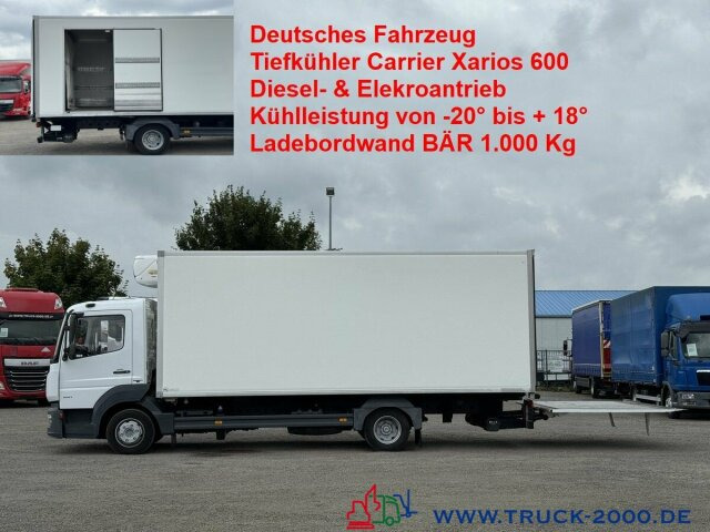 Mercedes-Benz Atego 821 Carrier Xarios 600 - 20° bis +18° LBW - Hűtős kisteherautó: 1 kép. Mercedes-Benz Atego 821 Carrier Xarios 600 - 20° bis +18° LBW - Hűtős kisteherautó: 1 kép.