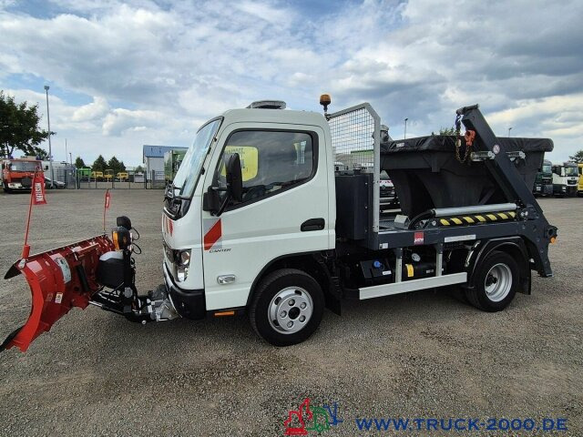 Mercedes-Benz Canter Fuso 6S15 Winter Schneeschild Salzstreuer - Konténerszállító: 2 kép. Mercedes-Benz Canter Fuso 6S15 Winter Schneeschild Salzstreuer - Konténerszállító: 2 kép.