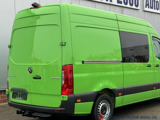 Furgon, Duplakabinos kisteherautó Mercedes-Benz Sprinter 317 CDI Mixto 5 Sitze AHK 3.500kg Klima: 15 kép.