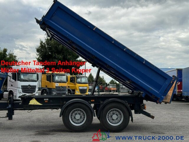 Müller-Mitteltal KA-TA- R 18,0 Tandem 3 Seitenkipper NL 13.500kg - Pótkocsi billenőplatós: 1 kép. Müller-Mitteltal KA-TA- R 18,0 Tandem 3 Seitenkipper NL 13.500kg - Pótkocsi billenőplatós: 1 kép.
