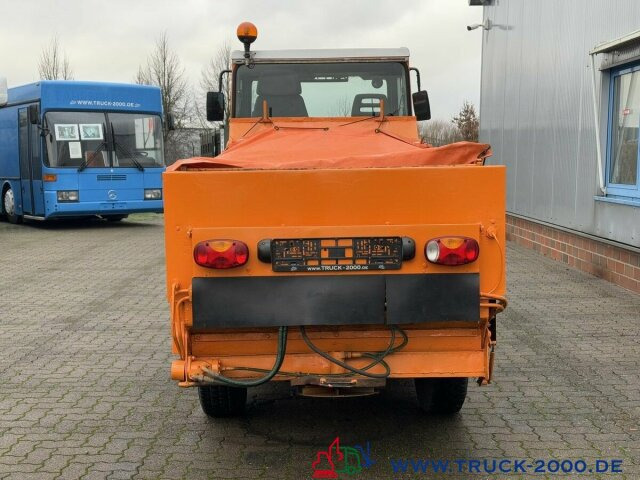 Multicar Kiefer Boki Winterdienst Streuer + Besen 23 TKM - Utcaseprő gép: 3 kép. Multicar Kiefer Boki Winterdienst Streuer + Besen 23 TKM - Utcaseprő gép: 3 kép.