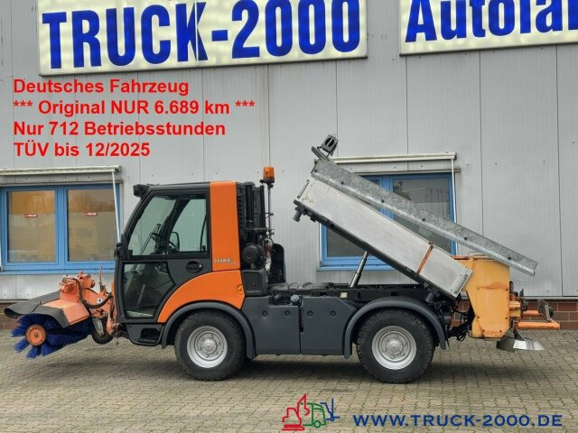 Multicar Tremo X56 Winterdienst Streuer + Besen NUR6689KM - Utcaseprő gép: 1 kép. Multicar Tremo X56 Winterdienst Streuer + Besen NUR6689KM - Utcaseprő gép: 1 kép.