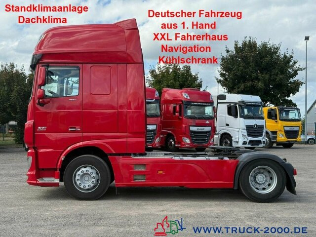 DAF XF 460 FT Super Space Cab 2 Betten + Kühlschrank - Nyergesvontató: 1 kép. DAF XF 460 FT Super Space Cab 2 Betten + Kühlschrank - Nyergesvontató: 1 kép.