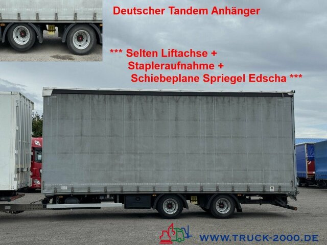 RUFA Liftachse + Stapleraufnahme +Schiebeplane - Ponyvás pótkocsi: 1 kép. RUFA Liftachse + Stapleraufnahme +Schiebeplane - Ponyvás pótkocsi: 1 kép.