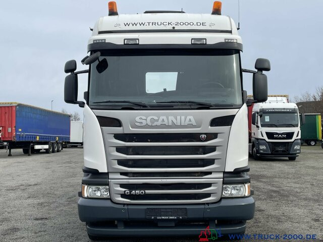 Scania G 450 8x2 M-TEC Silosteller Retar. Deutscher LKW - Horgos rakodó teherautó: 3 kép. Scania G 450 8x2 M-TEC Silosteller Retar. Deutscher LKW - Horgos rakodó teherautó: 3 kép.
