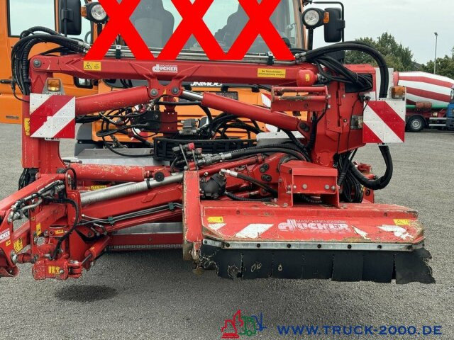 Unimog Dücker Mähkombi RSM Mäher Ausleger DUA800 - Teherautó: 4 kép. Unimog Dücker Mähkombi RSM Mäher Ausleger DUA800 - Teherautó: 4 kép.
