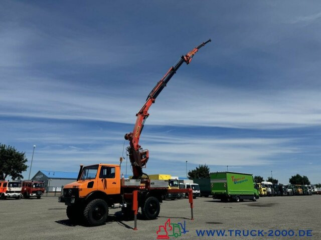Unimog U1700 Kran PK16000 + Jib Höhe 22,50m + Winde - Darus autó: 4 kép. Unimog U1700 Kran PK16000 + Jib Höhe 22,50m + Winde - Darus autó: 4 kép.