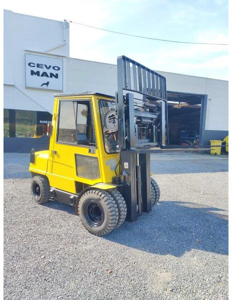 Hyster Forklift free lift / triple / side shift H60XM - Villás targonca: 5 kép. Hyster Forklift free lift / triple / side shift H60XM - Villás targonca: 5 kép.