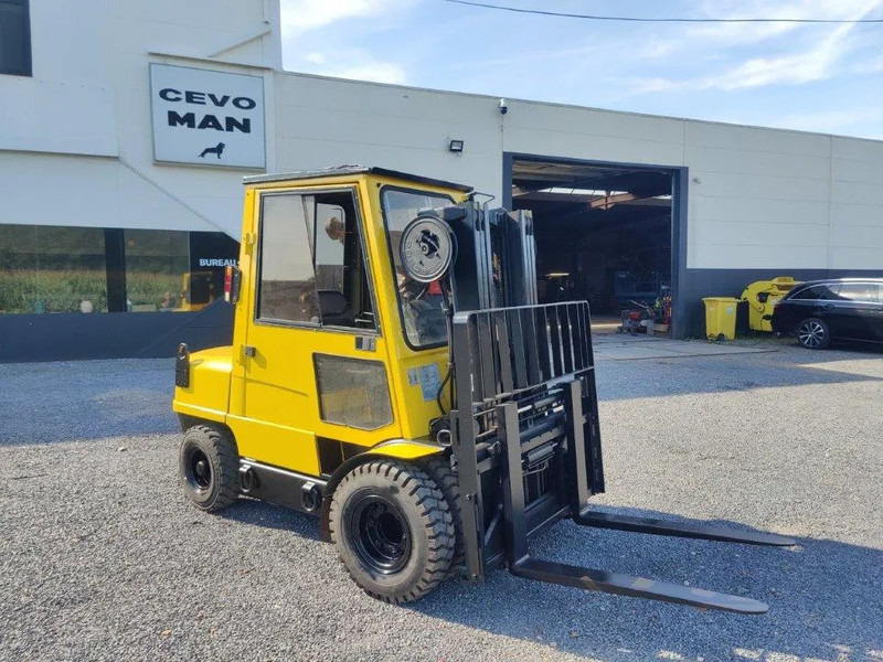 Hyster Forklift free lift / triple / side shift H60XM - Villás targonca: 1 kép. Hyster Forklift free lift / triple / side shift H60XM - Villás targonca: 1 kép.