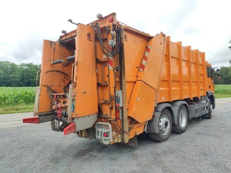 MAN TGA 26.320 6x2 garbage truck ZOELLER - Szemetesautó: 3 kép. MAN TGA 26.320 6x2 garbage truck ZOELLER - Szemetesautó: 3 kép.