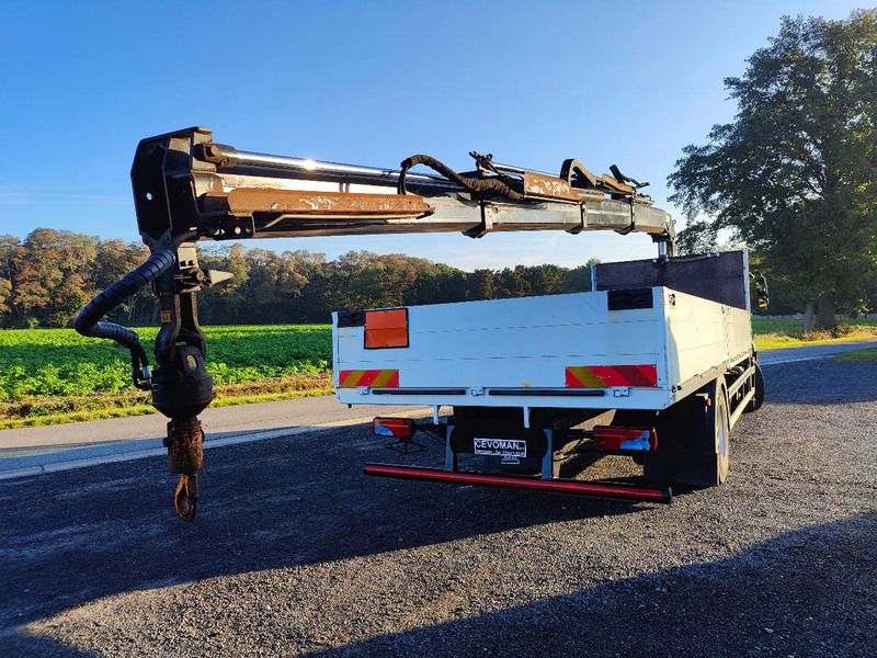 MAN TGM 18.250 Open box + HIAB 166-3 - Platós teherautó, Darus autó: 4 kép. MAN TGM 18.250 Open box + HIAB 166-3 - Platós teherautó, Darus autó: 4 kép.