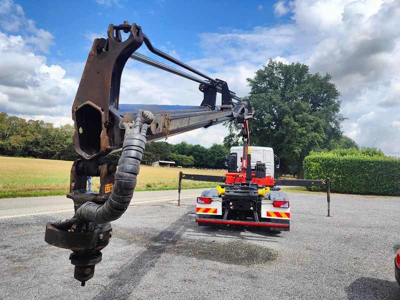 MAN TGS 26.420 Container / Palfinger PK18002 - Horgos rakodó teherautó, Darus autó: 2 kép. MAN TGS 26.420 Container / Palfinger PK18002 - Horgos rakodó teherautó, Darus autó: 2 kép.