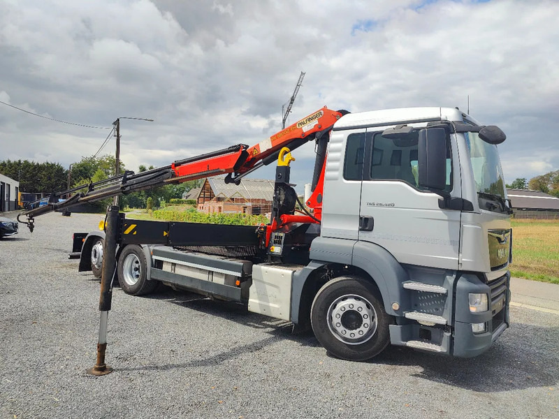 MAN TGS 26.420 Container / Palfinger PK18002 - Horgos rakodó teherautó, Darus autó: 3 kép. MAN TGS 26.420 Container / Palfinger PK18002 - Horgos rakodó teherautó, Darus autó: 3 kép.