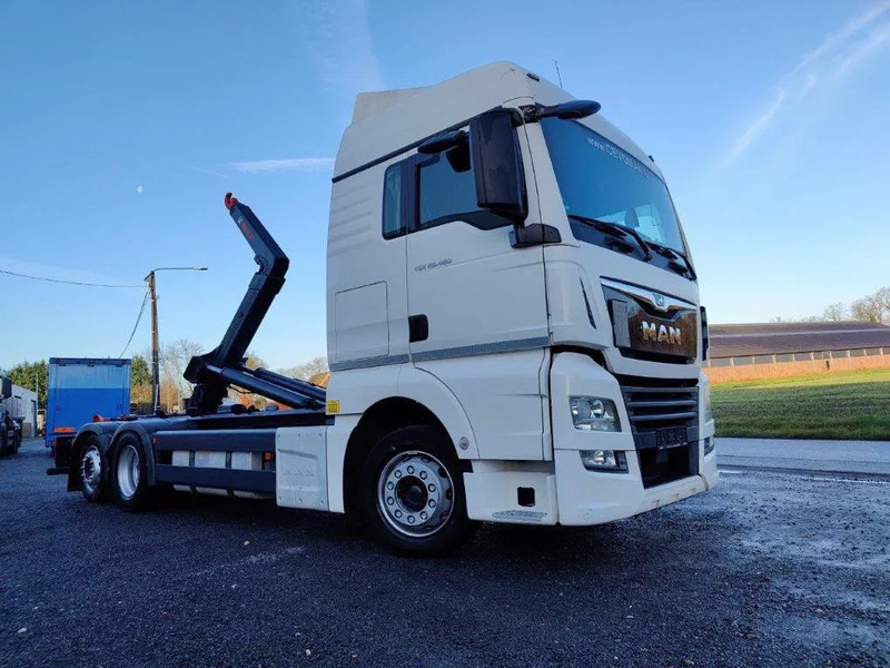 MAN TGX 26.460 Multilift container Euro6 - Horgos rakodó teherautó: 2 kép. MAN TGX 26.460 Multilift container Euro6 - Horgos rakodó teherautó: 2 kép.