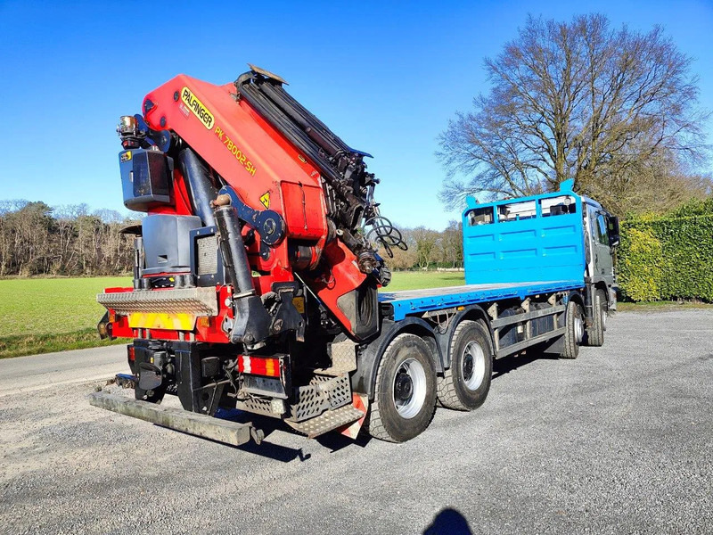 Mercedes-Benz Actros 4151 V8 8x4 Palfinger PK78002 - Platós teherautó, Darus autó: 3 kép. Mercedes-Benz Actros 4151 V8 8x4 Palfinger PK78002 - Platós teherautó, Darus autó: 3 kép.
