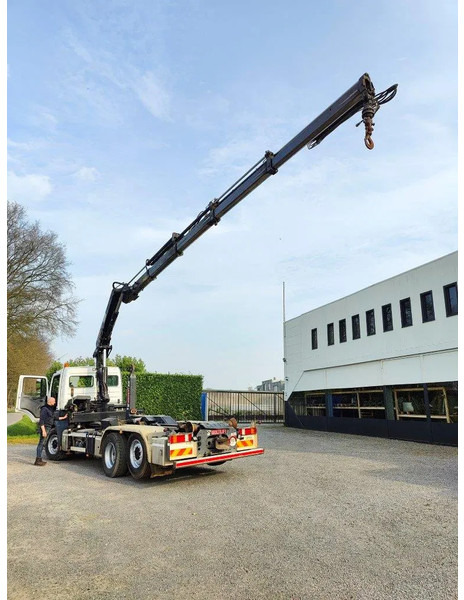 Mercedes-Benz Axor 2536 Euro5 container multilift crane HIAB 220 - Horgos rakodó teherautó, Darus autó: 5 kép. Mercedes-Benz Axor 2536 Euro5 container multilift crane HIAB 220 - Horgos rakodó teherautó, Darus autó: 5 kép.