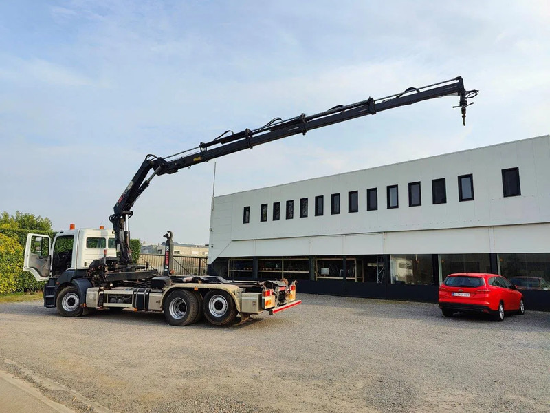 Mercedes-Benz Axor 2536 Euro5 container multilift crane HIAB 220 - Horgos rakodó teherautó, Darus autó: 4 kép. Mercedes-Benz Axor 2536 Euro5 container multilift crane HIAB 220 - Horgos rakodó teherautó, Darus autó: 4 kép.