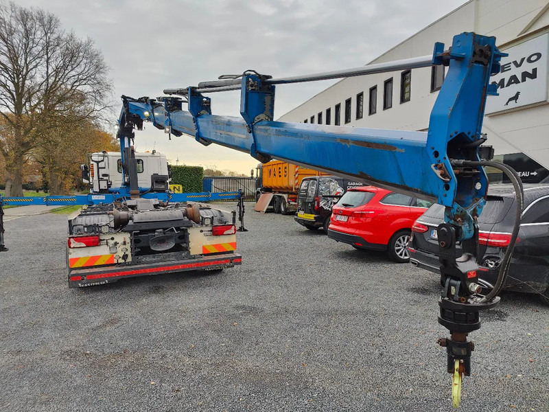 Scania P360 8x2 Tridem container Crane HIAB 244 - Horgos rakodó teherautó, Darus autó: 4 kép. Scania P360 8x2 Tridem container Crane HIAB 244 - Horgos rakodó teherautó, Darus autó: 4 kép.