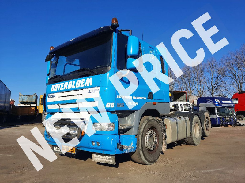 DAF CF85.460 6X2 MANUAL GEARBOX - Nyergesvontató: 1 kép. DAF CF85.460 6X2 MANUAL GEARBOX - Nyergesvontató: 1 kép.