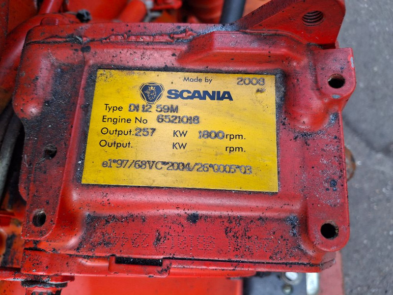 Scania DI12 59M - Motor: 4 kép. Scania DI12 59M - Motor: 4 kép.