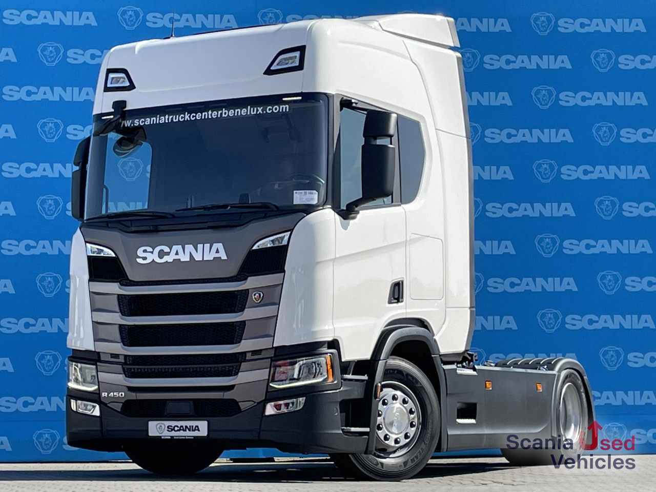 SCANIA R 450 A4x2LA DIFF-L RETARDER 8T PTO P-AIRCO ACC - Nyergesvontató: 1 kép. SCANIA R 450 A4x2LA DIFF-L RETARDER 8T PTO P-AIRCO ACC - Nyergesvontató: 1 kép.