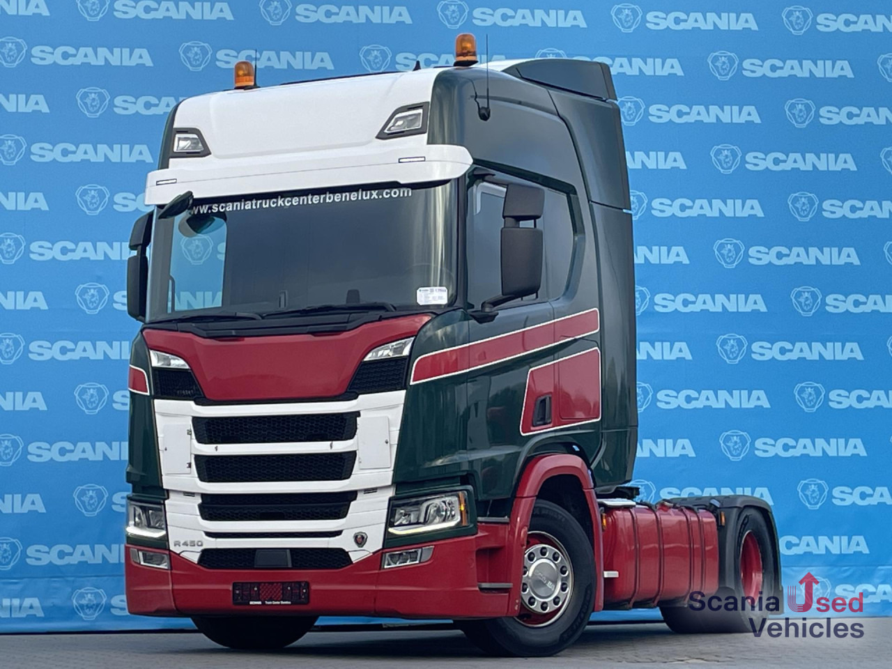 SCANIA R 450 A4x2NA DIFF-L RETARDER ADR-FL PARK AIRCO - Nyergesvontató: 1 kép. SCANIA R 450 A4x2NA DIFF-L RETARDER ADR-FL PARK AIRCO - Nyergesvontató: 1 kép.