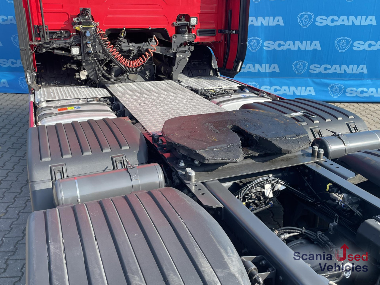 Nyergesvontató SCANIA R 450 A6x2/4NA RETARDER PTO LED NAVI: 13 kép.