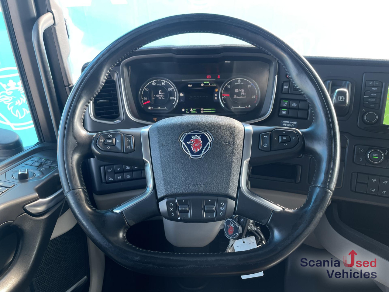 Nyergesvontató SCANIA R 450 A6x2/4NA RETARDER PTO LED NAVI: 7 kép.